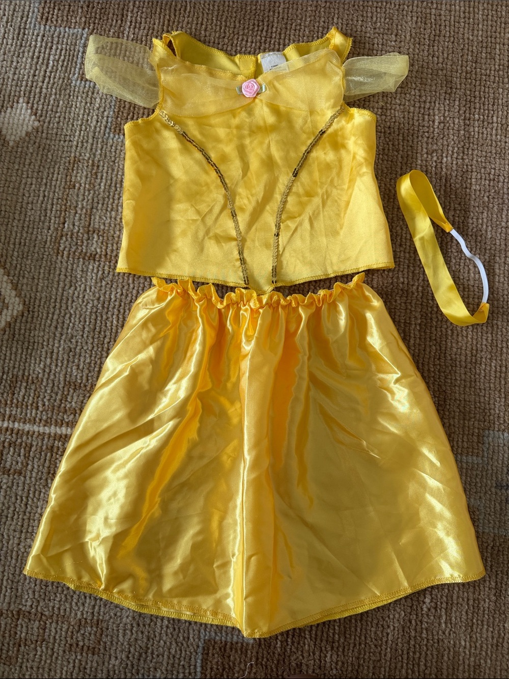 Disney Yellow Princess Costume